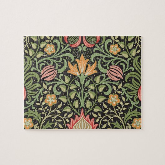 William Morris Persian Floral Antiek Legpuzzel (Horizontaal)