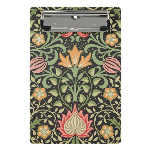 William Morris Persian Floral Antiek Mini Klembord (Voorkant)