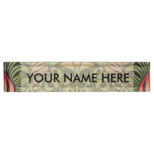 William Morris Persian Floral Antiek Naambordje