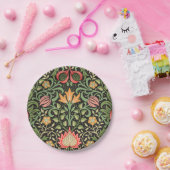 William Morris Persian Floral Antiek Papieren Bordje (Feest)