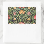 William Morris Persian Floral Antiek Rechthoekige Sticker (Tas)