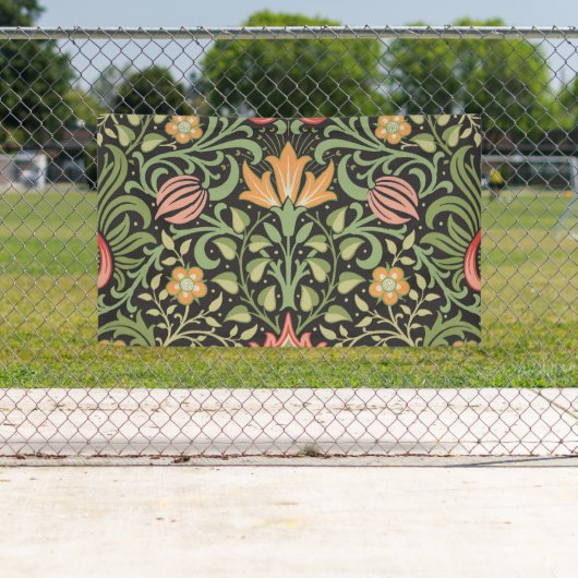 William Morris Persian Floral Antiek Spandoek (Insitu)