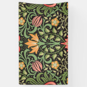 William Morris Persian Floral Antiek Spandoek (Verticaal)