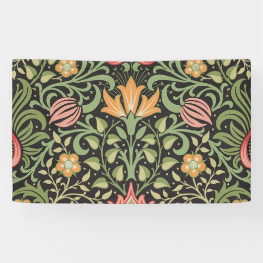 William Morris Persian Floral Antiek Spandoek (Horizontaal)