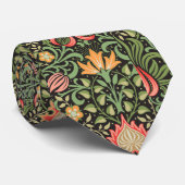 William Morris Persian Floral Antiek Stropdas (Opgerold)