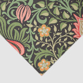 William Morris Persian Floral Antiek Tissuepapier (Detail)