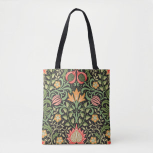 William Morris Persian Floral Antiek Tote Bag