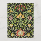 William Morris Persian Floral Botanical Design Briefkaart (Voorkant)