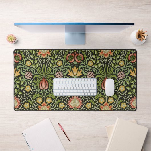 William Morris Persian Floral Botanical Design Bureaumat (Kantoor 1)
