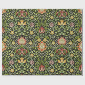 William Morris Persian Floral Botanical Design Cadeaupapier (Vlak)