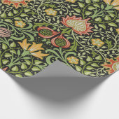 William Morris Persian Floral Botanical Design Cadeaupapier (Hoek)