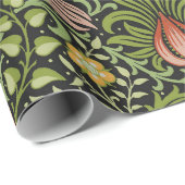 William Morris Persian Floral Botanical Design Cadeaupapier (Rol Hoek)