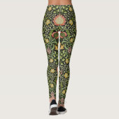William Morris Persian Floral Botanical Design Leggings (Achterkant)