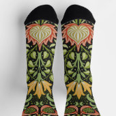 William Morris Persian Floral Botanical Design Sokken (Top)
