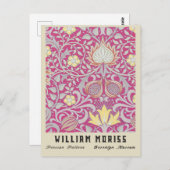  William Morris Persian Floral Briefkaart (Voorkant / Achterkant)