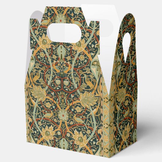 William Morris Persian Oriental Carpet Art Bedankdoosjes (Geopend)