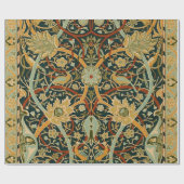 William Morris Persian Oriental Carpet Art Cadeaupapier (Vlak)