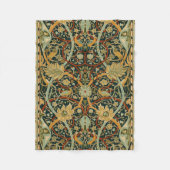 William Morris Persian Oriental Carpet Art Fleece Deken (Voorkant)