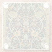 William Morris Persian Oriental Carpet Art Glazen Onderzetter (Achterkant)