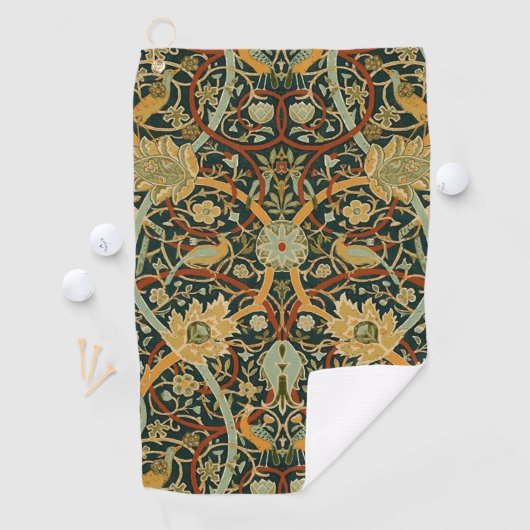 William Morris Persian Oriental Carpet Art Golfhanddoek (Insitu)