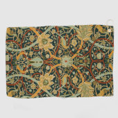 William Morris Persian Oriental Carpet Art Golfhanddoek (Horizontaal)