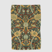 William Morris Persian Oriental Carpet Art Golfhanddoek (Voorkant)