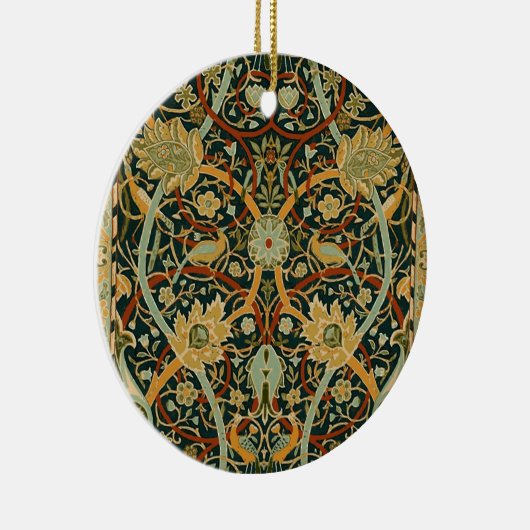 William Morris Persian Oriental Carpet Art Keramisch Ornament (Rechts)