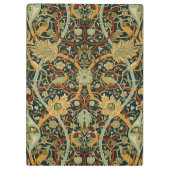 William Morris Persian Oriental Carpet Art Klembord (Achterkant)