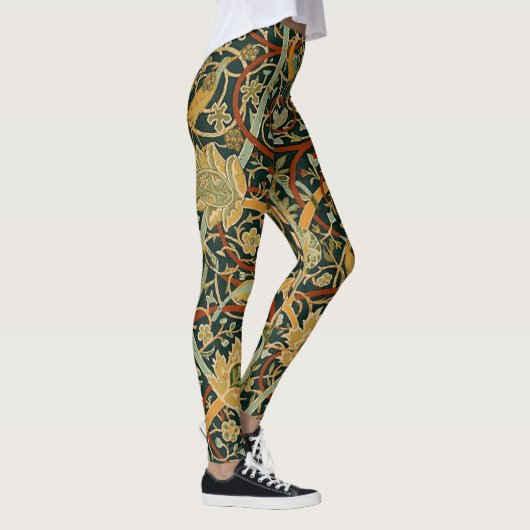William Morris Persian Oriental Carpet Art Leggings (Rechts)