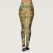 William Morris Persian Oriental Carpet Art Leggings (Achterkant)