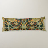 William Morris Persian Oriental Carpet Art Lichaamskussen (Achterkant)