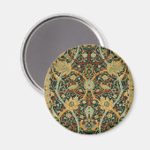 William Morris Persian Oriental Carpet Art Magneet (Voorkant / Achterkant)