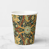 William Morris Persian Oriental Carpet Art Papieren Bekers (Links)