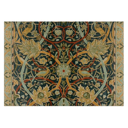 William Morris Persian Oriental Carpet Art Snijplank (Voorkant)