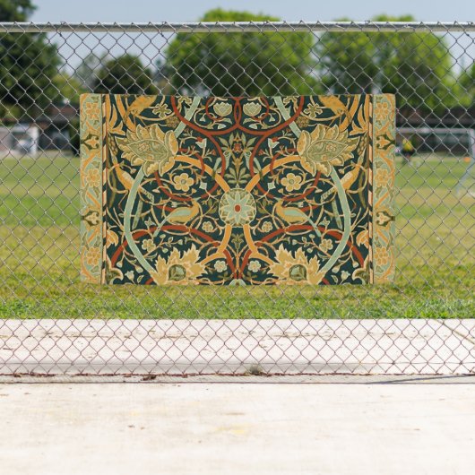 William Morris Persian Oriental Carpet Art Spandoek (Insitu)