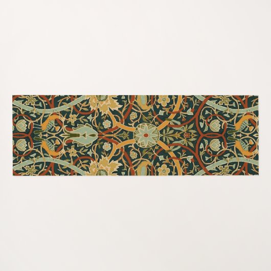 William Morris Persian Oriental Carpet Art Yogamat (Achterkant (horizontaal))