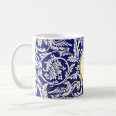 William Morris PERSONALIZED INITIAAL Koffiemok (Links)