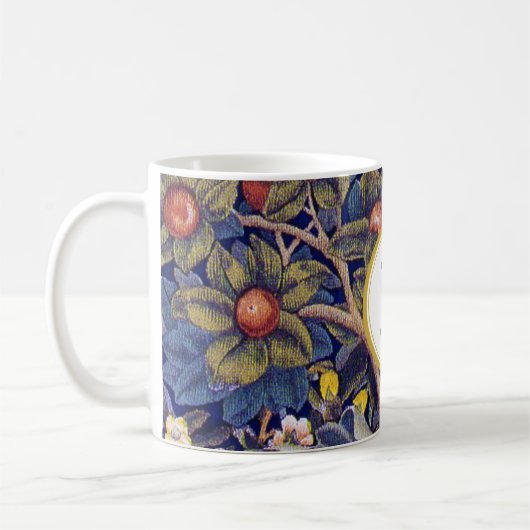 William Morris PERSONALIZED INITIAAL Koffiemok (Links)