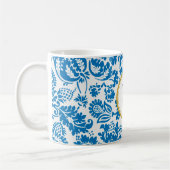 William Morris PERSONALIZED INITIAAL Koffiemok (Links)