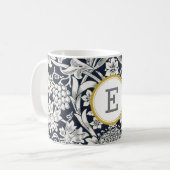 William Morris PERSONALIZED INITIAAL Koffiemok (Voorkant links)