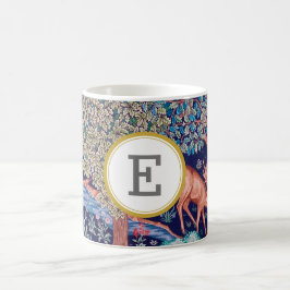 William Morris PERSONALIZED INITIAAL Koffiemok