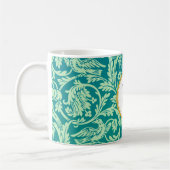 William Morris PERSONALIZED INITIAAL Koffiemok (Links)