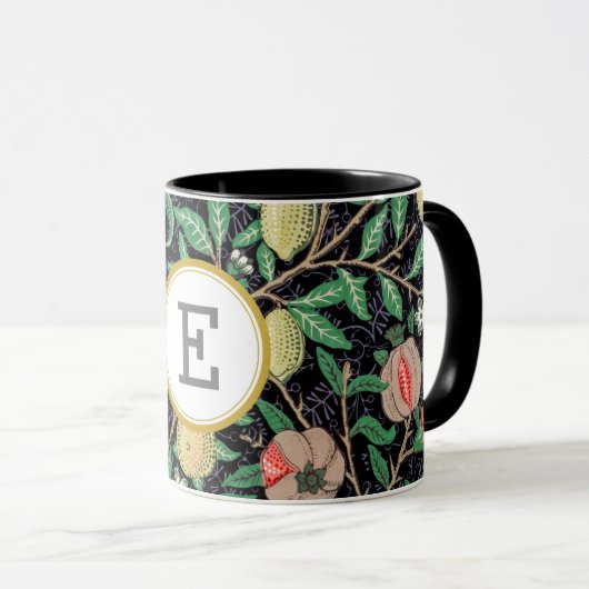 William Morris PERSONALIZED INITIAAL Mok (Voorkant rechts)