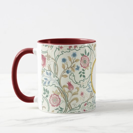William Morris PERSONALIZED INITIAAL Mok (Links)