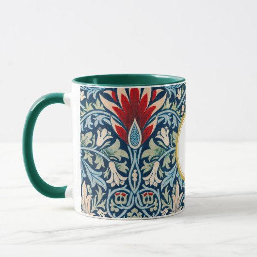 William Morris PERSONALIZED INITIAAL Mok (Links)