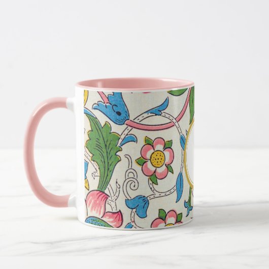 William Morris PERSONALIZED INITIAAL Mok (Links)