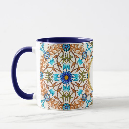 William Morris PERSONALIZED INITIAAL Mok (Links)