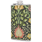 William Morris Perzisch Bloemmotief Botanisch Ontw Heupfles (Links)