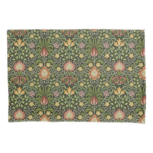 William Morris Perzisch Bloemmotief Botanisch Ontw Kussensloop (Voorkant)
