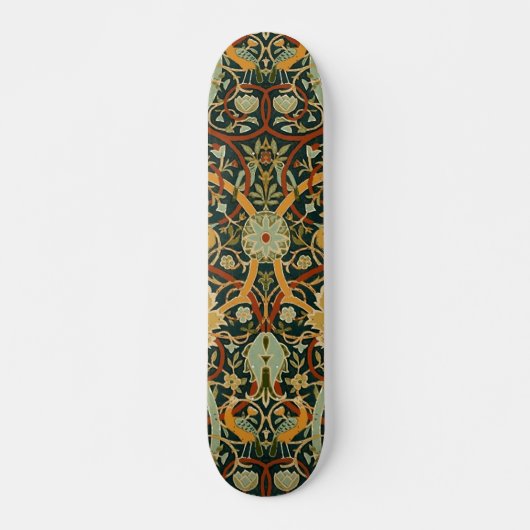 William Morris Perzisch Oriëntaal Tapijt Kunst Persoonlijk Skateboard (Voorkant)